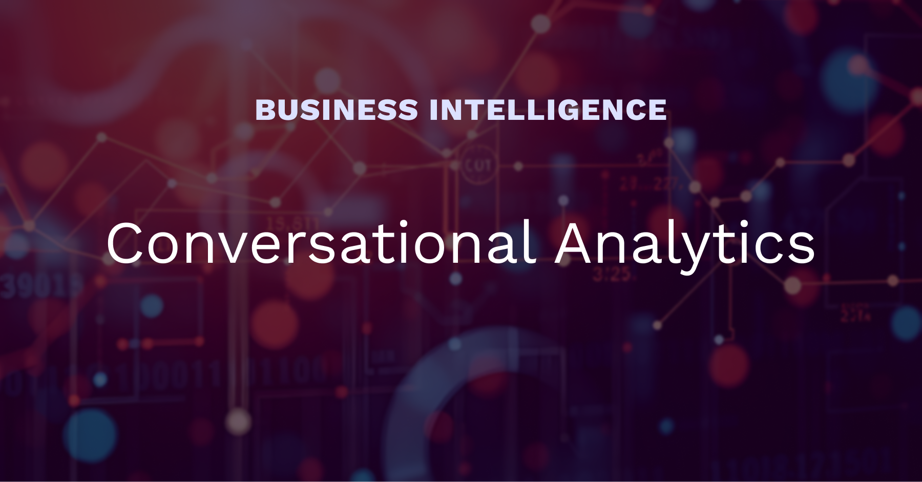Conversational Analytics